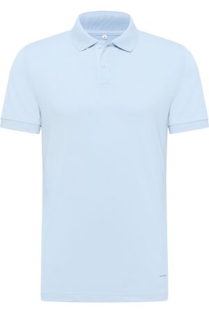 Eterna Performance Polo 56Co/39Pl/5% Blauw Blauw