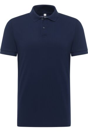 Eterna Performance Polo 56Co/39Pl/5% Blauw Blauw