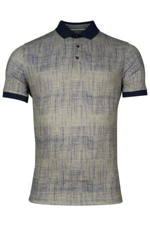 Baileys Polo Linen-look-dots 92%PES/8%EA 82 Beige 82 Beige