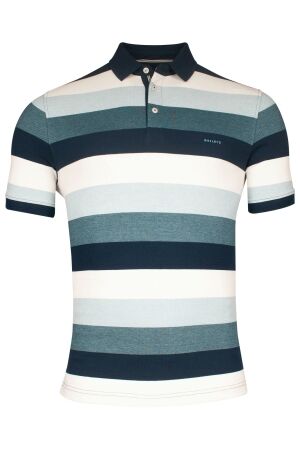 Baileys Polo Solid 2-tone Jacquard stripes 100%Co 97 Sky Blue 97 Sky Blue