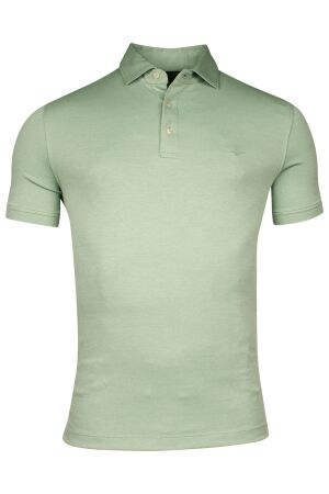 Baileys Polo 2-tone Pique 55%CO/45%PL 72 Misty Green 72 Misty Green