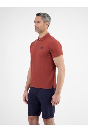 Lerros Polo Wafflepique 331 Earth Red 331 Earth Red