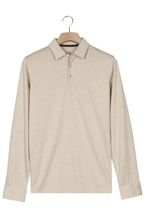 Giordano Luke Poloshirt LS Dobby Knit Jersey 81 Kit 81 Kit