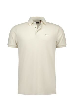 NZA New Zealand Auckland POLO SHORT SLEEVE 66/34% Modal/Poly 1197 SOFT ECRU 1197 SOFT ECRU