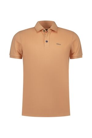 NZA New Zealand Auckland POLO SHORT SLEEVE 98/2% Co/Elas 1508 SPRING ORANGE 1508 SPRING ORANGE