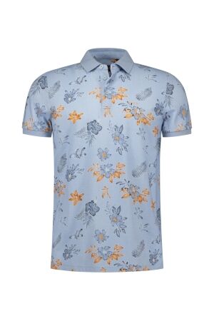 NZA New Zealand Auckland POLO SHORT SLEEVE 100% COTTON 2633 SKY BLUE 2633 SKY BLUE