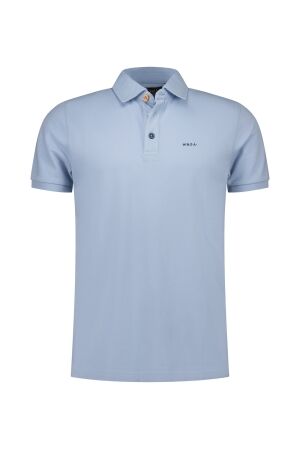 NZA New Zealand Auckland POLO SHORT SLEEVE 98/2% Co/Elas 2633 SKY BLUE 2633 SKY BLUE