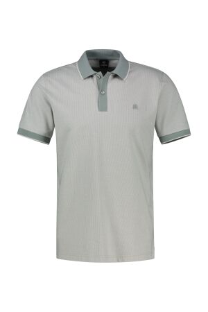 Lerros Polo 2-Tone Pique 100% Co 228 STORM GREY 228 STORM GREY