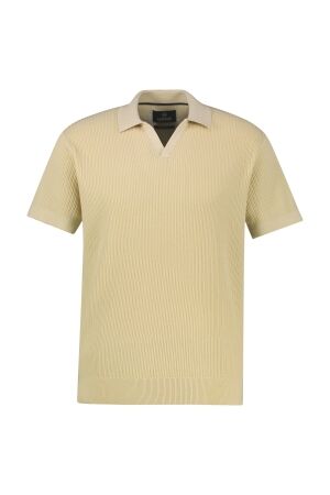 Lerros Polo Knit Structure 100% Co 134 SOFT STONE 134 SOFT STONE