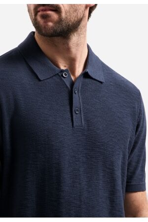No Excess Pullover Polo Slub 078 Night 078 Night