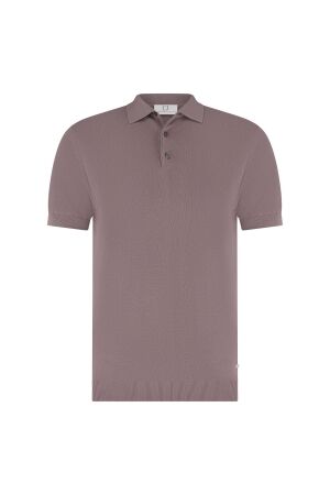 Born with Appetite WOLF knitted polo 85/10/5% Co/Silk/Linen 5005 Faded Plum 5005 Faded Plum Born with Appetite WOLF knitted polo 85/10/5% Co/Silk/Linen 5005 Faded Plum 5005 Faded Plum
