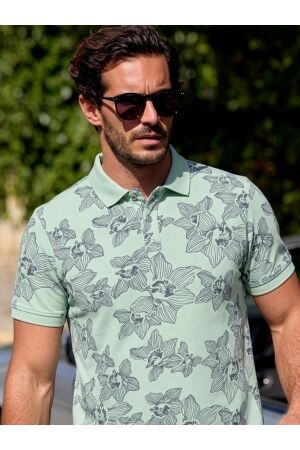 Lerros Jersey Polo 613 Bay Green 613 Bay Green