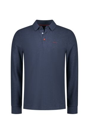 NZA New Zealand Auckland POLO LONG SLEEVE 100% CO 2668 OXFORD NAVY MELANGE 2668 OXFORD NAVY MELANGE NZA New Zealand Auckland POLO LONG SLEEVE 100% CO 2668 OXFORD NAVY MELANGE 2668 OXFORD NAVY MELANGE