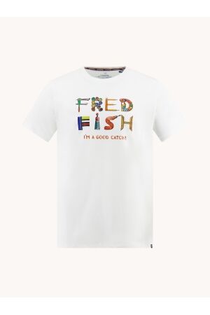 A Fish Named Fred T-shirt Fred fish 100% Organic Cotton 101 Off-White 101 Off-White