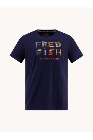 A Fish Named Fred T-shirt Fred fish 100% Organic Cotton 604 Navy 604 Navy