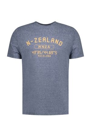NZA New Zealand Auckland TEE ROUND NECK 60/40% Co/Poly 2624 NAVY SKY MELANGE 2624 NAVY SKY MELANGE