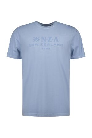 NZA New Zealand Auckland TEE ROUND NECK 100% ORGANIC COTTON 2633 SKY BLUE 2633 SKY BLUE