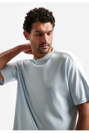 No Excess T-Shirt Crewneck Heavy Interlock 134 Sky 134 Sky