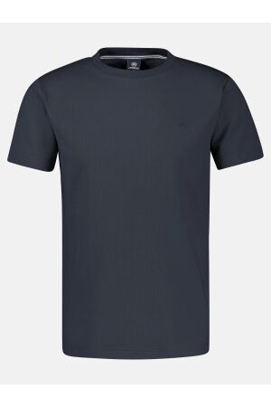 Lerros O-Neck Seersucker T-Shirt 485 Classic Navy 485 Classic Navy