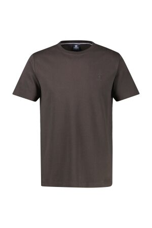 Lerros O-Neck T-shirt small print 787 TIMBER BROWN 787 TIMBER BROWN