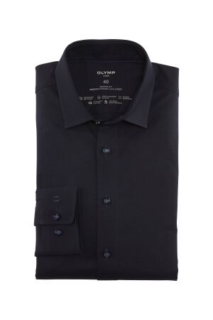 Olymp 24/Seven Modern Fit Jersey Blauw Blauw Olymp 24/Seven Modern Fit Jersey Blauw Blauw