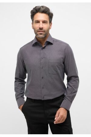 Eterna Structure Modern Fit Antraciet Antraciet