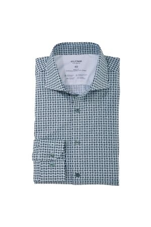 Olymp BodyFit 24/Seven Jersey Groen Groen