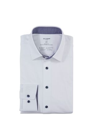Olymp Modern Fit 24/Seven Jersey Wit Wit