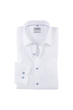 Olymp BodyFit Celebration Shirt 3%Str Wit Wit