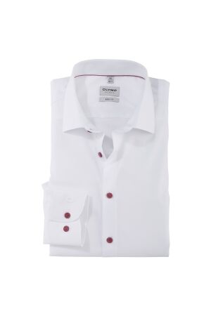 Olymp BodyFit Celebration Shirt 3%Str Wit Wit