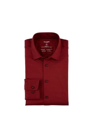 Olymp 24/Seven Luxor Jersey Modern Fit 39 Donkerrood 39 Donkerrood