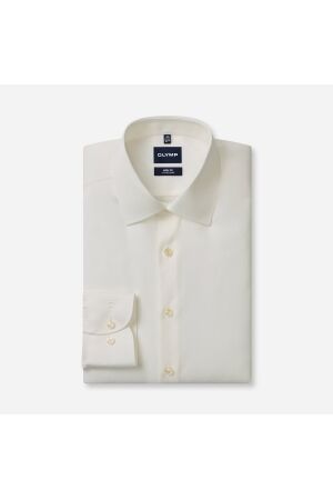 Olymp Level5 Body Fit Cover Shirt 01 off white 01 off white