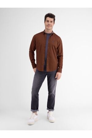 Lerros Casual Visgraat Lava Red Rood Rood