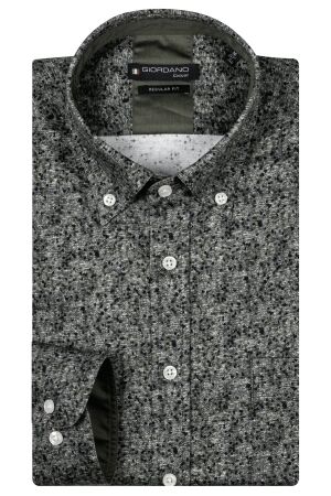 Giordano B.d. Printed Herringbone Regular 70 Dark Green 70 Dark Green