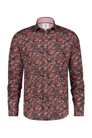 A Fish Named Fred Forest Leaves Burgundy Burgundy A Fish Named Fred Forest Leaves Burgundy Burgundy