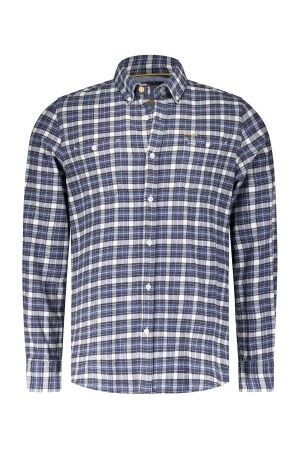 NZA New Zealand Auckland Nicolas Long Sleeve 97/3% Co/Elas 1644 Tin Blue 1644 Tin Blue