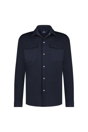 Marco Manzini TAO Shirtjacket Overshirt 290 Navy 290 Navy Marco Manzini TAO Shirtjacket Overshirt 290 Navy 290 Navy