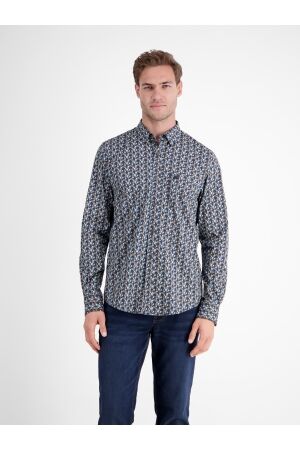 Lerros C.b.d. All Over Print Leaves 756 Light Coffee 756 Light Coffee