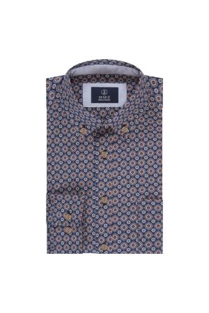 Marco Manzini Jerome B.d. Printed Poplin 500 Multi 500 Multi Marco Manzini Jerome B.d. Printed Poplin 500 Multi 500 Multi