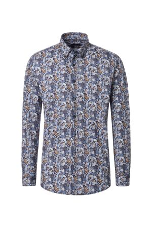 Casa Moda Print Casual Fit B.d. 100 Blau 100 Blau