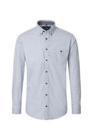 Casa Moda Print Casual Fit B.d. 100 Blau 100 Blau