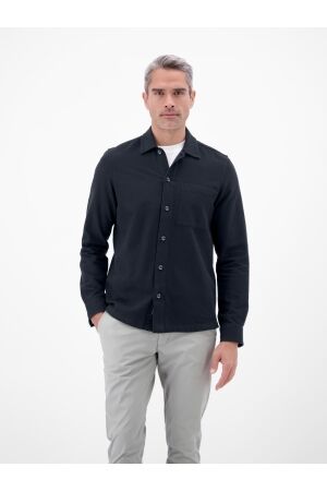 Lerros Overshirt Co. Slub 100% Cotton 485 CLASSIC NAVY 485 CLASSIC NAVY