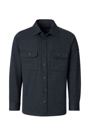 Casa Moda Hemdjack Overshirt 105 Blau 105 Blau