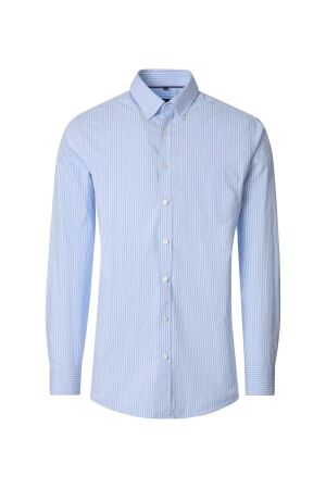 Casa Moda B.d. Casual Fit Stripe Oxford 100 Blau 100 Blau