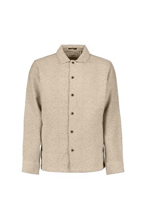 No Excess Overshirt Buttons Jacquard 045 Desert 045 Desert