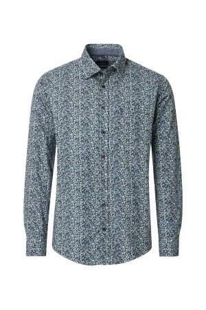Casa Moda Kent Print Casual Fit 100 Blue 100 Blue