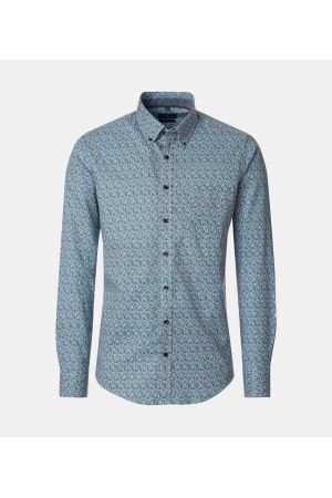 Casa Moda B.d. Print Casual Fit 100 Blue 100 Blue