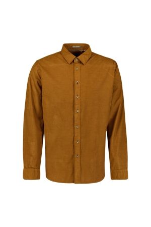 No Excess Shirt Fine Corduroy 048 Caramel 048 Caramel