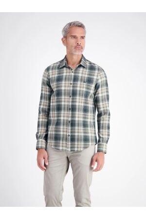 Lerros Kent Check Waffle 664 Cedar Green 664 Cedar Green