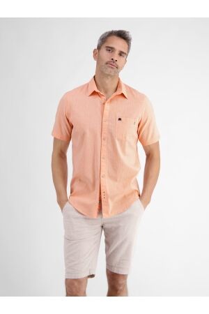 Lerros Short Sleeve 80/20% Co/Li MELLOW PEACH MELLOW PEACH Lerros Short Sleeve 80/20% Co/Li MELLOW PEACH MELLOW PEACH